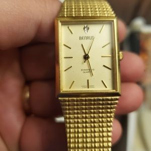 Benrus mens dress watch